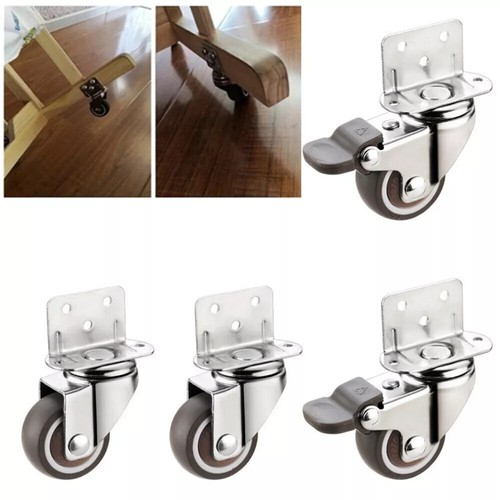 4pc furniture casters - 4pc,