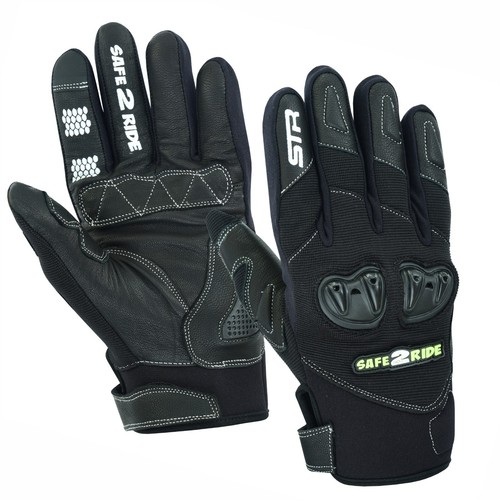 Unisex motorbike gloves - motorbike,