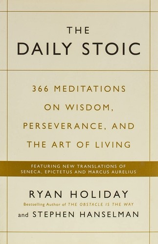 Daily stoic ryan holiday - daily,