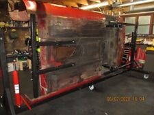 Hydraulic car rollover jig