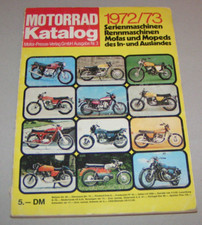 Motorcycle Catalog 1972/1973 -