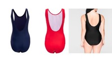 Ladies Slazenger Basic Swimsuit Swimming Costume Bathing Suit size 6 - 22 BNWT