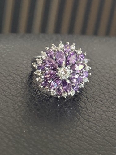 Amethyst and crystal 925 - amethyst,
