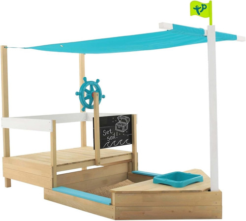 Toys ahoy wooden play boat - play, |