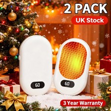2Pcs Hand Warmers Rechargeable