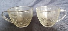 2x Vintage KIG INDONISIA Glass