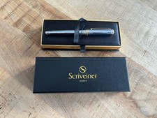 Scriveiner Rollerball Pen Silver Chrome