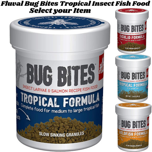 Fluval bug bites - bug, food