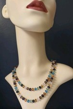 Marks and Spencer Multicoloured Glass Necklace