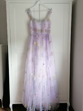 Ladies lilac tulle Prom dress