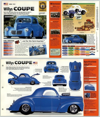 Willys coupe 1940 21 - -, #21