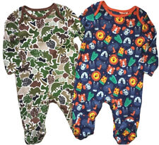 Boots baby boys jungle animals or dinosaurs sleepsuit babygrow romper.NB-12mths