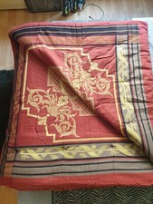 Waterford Linens Reversible Bedspread /Throw - Queen Size