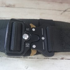 Tactical Belt Fully Adjustable Black Belt 48" Belt