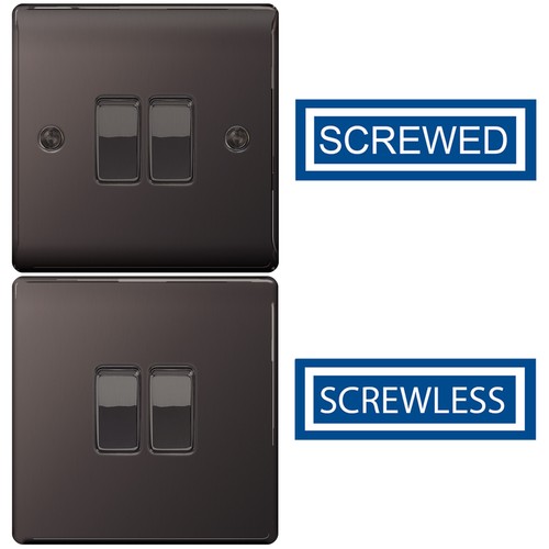 Black nickel switches - switches, &