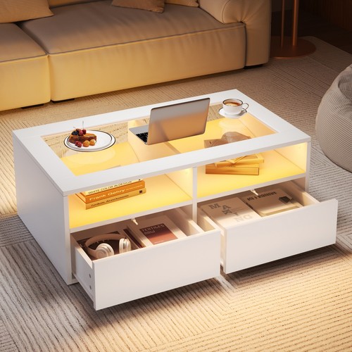 White high gloss - high,