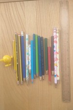 Vintage pencils & Ruler