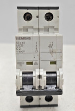 ✅ Siemens 5SY42 MCB C2 2