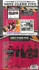 DAVE CLARK FIVE-GLAD ALL OVER/RETURN/AMERICAN TOUR- 3 LPS/1 CD-1ST TIME STEREO