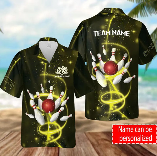 Custom bowling aloha shirt - aloha,