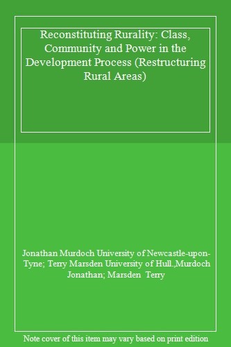 Reconstituting rurality - reconstituting,