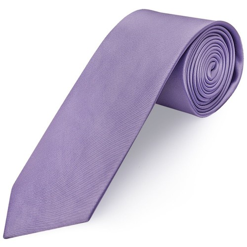 Lavender satin wedding cravat - lavender,