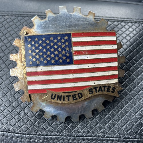 Vintage car usa america - car, grille
