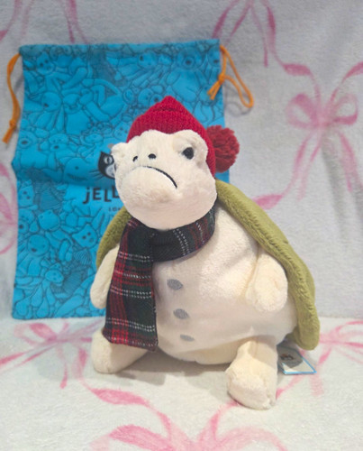 Snowman timmy turtle plush - timmy,