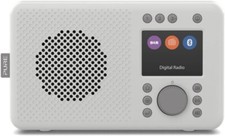 Pure ELAN DAB+ Portable DAB+ FM Radio with Bluetooth USB Headphone Jack - Grey
