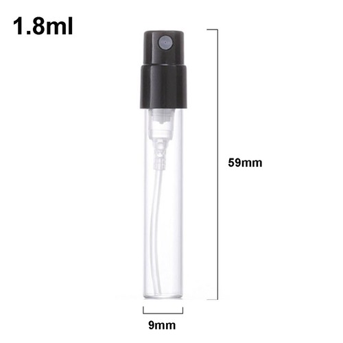 100x 1ml 2ml empty - 1ml, glass