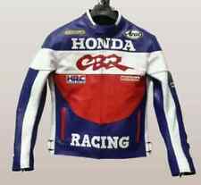 Honda CBR Motorbike/Motorcycle Leather Biker Jacket Pure Cowhide Leather