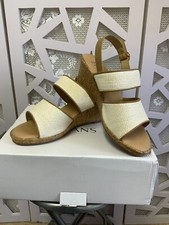 Evans Sandals UK Size 8  Wedge