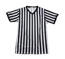 Cosplay Wrestling Referee Fancy Dress Costume Roleplay T-Shirt ( Adult & Child )