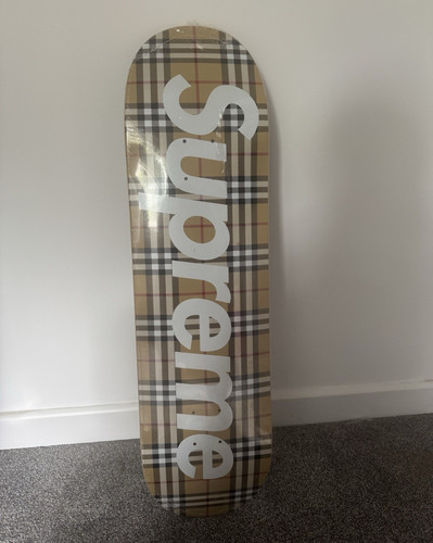 Supreme burberry check - burberry, logo