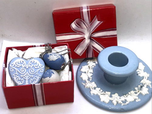 Vtg blue wedgwood - vtg, jewelry