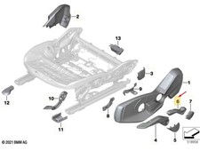 BMW X1 U11 Backrest Angle