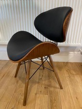Uk Eames Style Chair  Leather