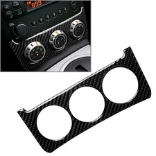 Carbon Fiber Interior Console Switch Sticker Cover Trim For Nissan 350z 03-2009