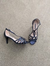 New sparkly navy blue strappy
