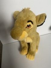 Vintage Walt Disney World Simba From The Lion King Plush Soft Toy