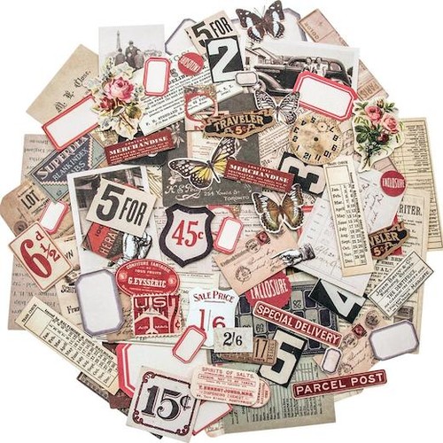 Tim holtz idea ology ephemera - tim,