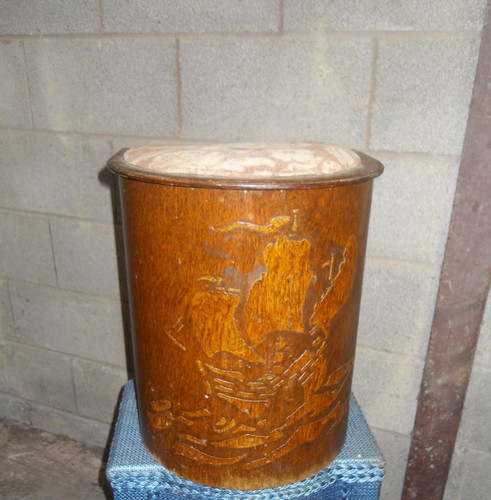 Vintage laundry cabinet - laundry,