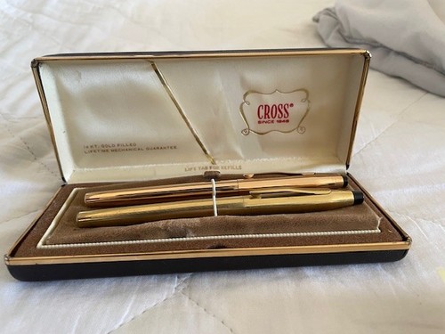 Vintage cross pen set - cross,