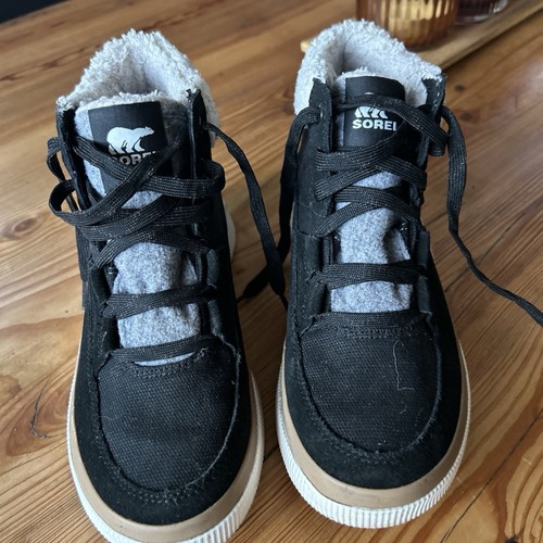 Sorel black fur - sorel, boots
