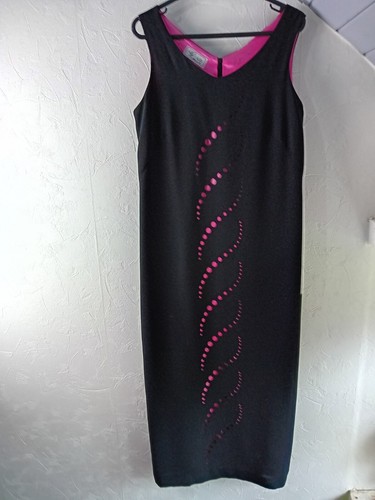 Gold michael black dress - by,