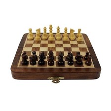 Travel Chess Set Wooden Board