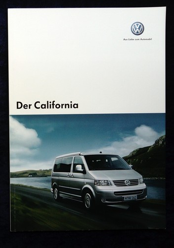 Bus california brochure - california,