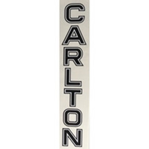 Carlton vertical seat decal - vertical,