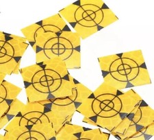 30x30 Retro Survey Targets (Pack of 20 pcs) Adhesive For EDM. VAT Invoice