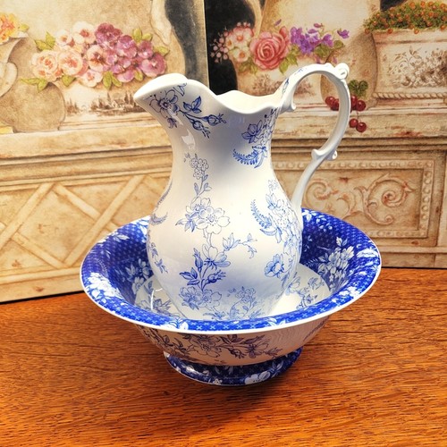 Spode wash jug and - and, bowl